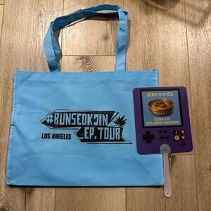 Run Seokjin Popup Reusable Bag